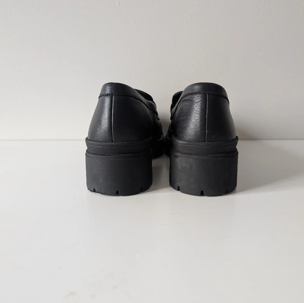 Portland Leather Goods Patina Zoe Chunky Loafers Size: 7 - Picture 6 of 7